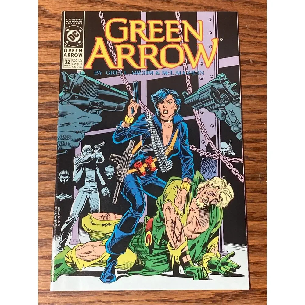 Green Arrow #32 - Mike Grell - 1990 - DC Comics